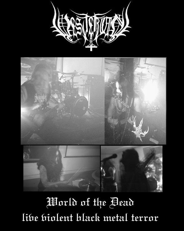 VESTERIAN - World of the Dead - Live Black Metal Terror cover 