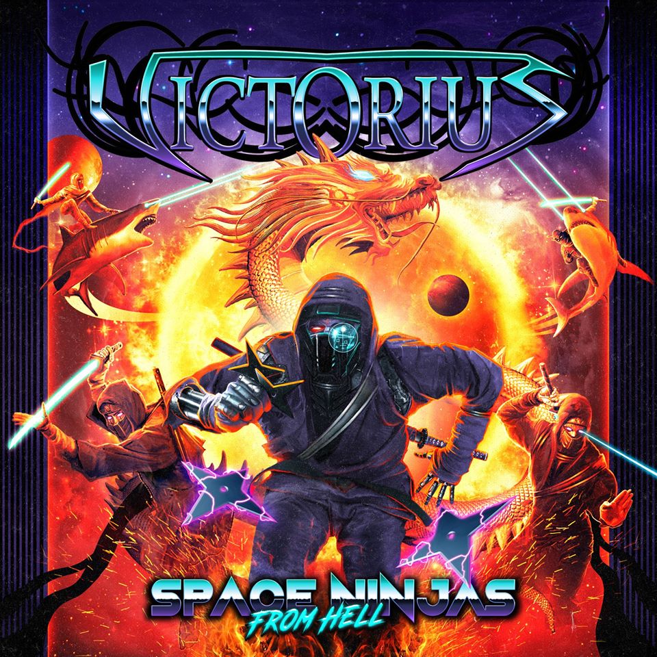 VICTORIUS - Space Ninjas From Hell cover 