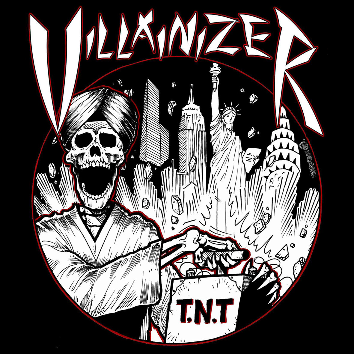 VILLAINIZER - I Bomb New York cover 