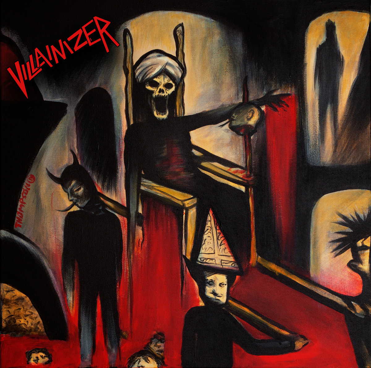 VILLAINIZER - Reign in Terror cover 