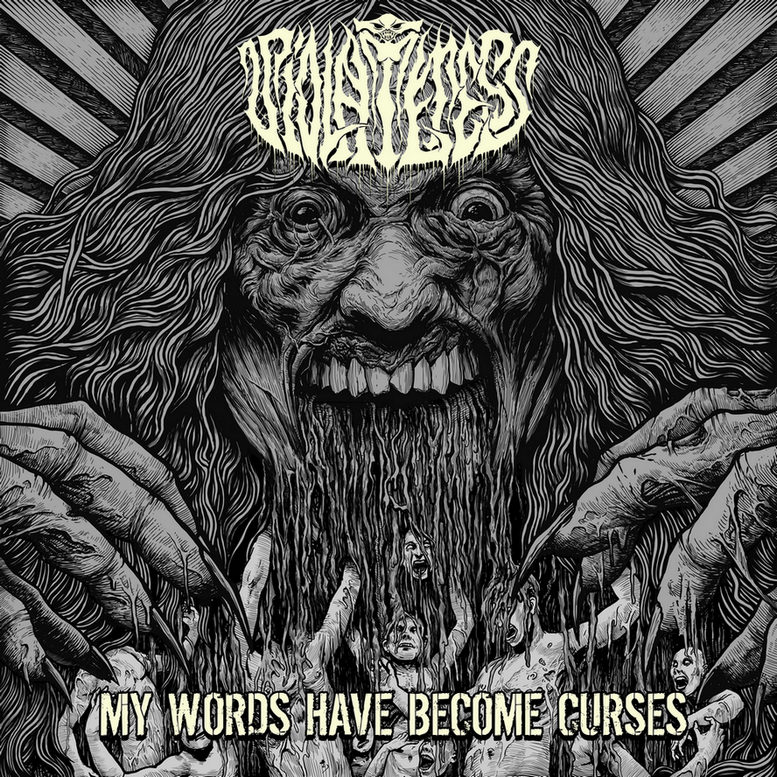 VIOLATERESS - My Words Have Become Curses cover 
