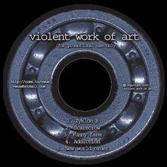 VIOLENT WORK OF ART - Promo 2000 cover 