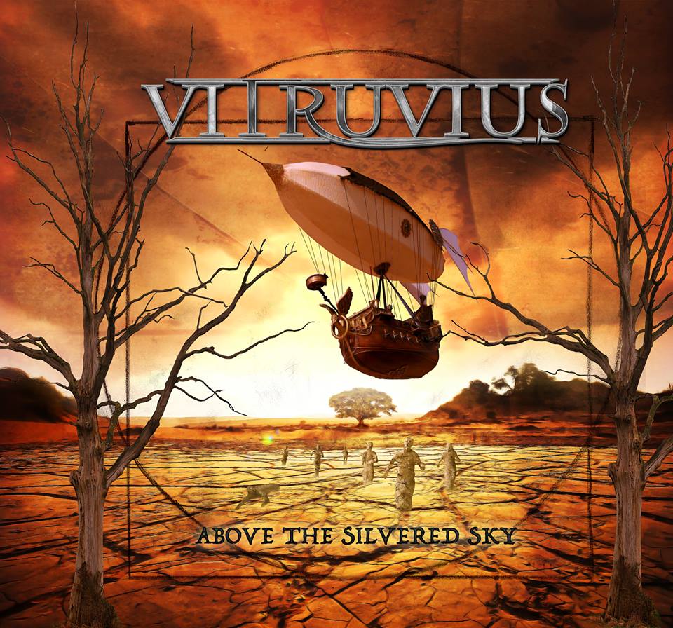 VITRUVIUS - Above the Silvered Sky cover 