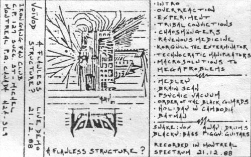 VOIVOD - A Flawless Structure? cover 