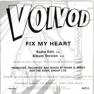 VOIVOD - Fix My Heart cover 