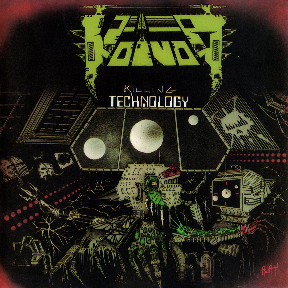 VOIVOD - Killing Technology cover 