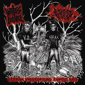 VOMITOUS DISCHARGE - German Underground Zombie Raid cover 