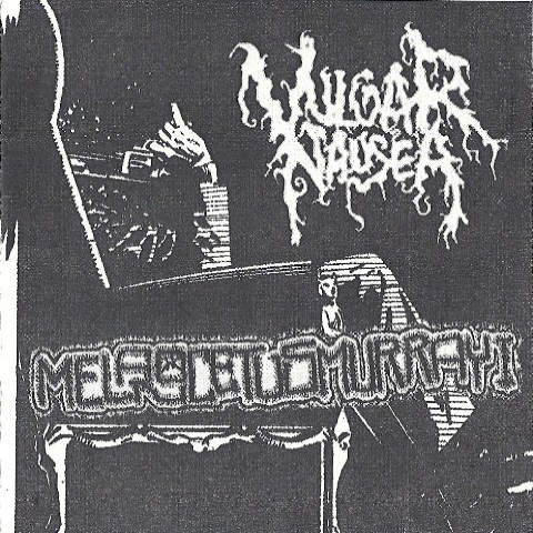 VULGAR NAUSEA - Vulgar Nausea / Melanocetus Murrayi cover 