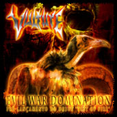 VULTURE - Evil War Domination cover 
