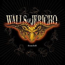 WALLS OF JERICHO - From Hell cover 