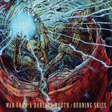 WAR FROM A HARLOTS MOUTH - War From A Harlots Mouth / Burning Skies cover 