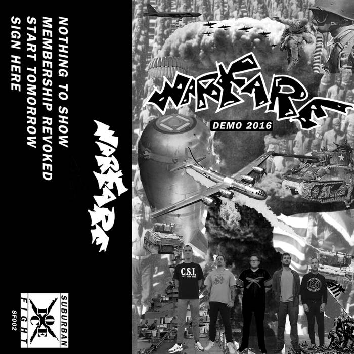 WARFARE - Demo 2016 cover 