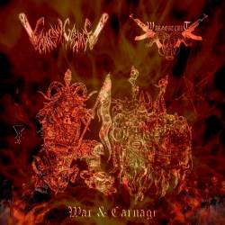 WARGOATCULT - War & Carnage cover 