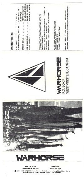 WARHORSE (CA-1) - Demo 1991 cover 