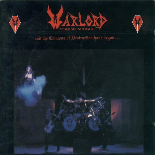 WARLORD - And the Cannons of Destruction Have Begun... cover 