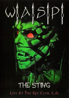 W.A.S.P. - The Sting: Live at the Key Club, L.A. cover 