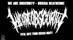 WE ARE OBSCURITY - Mathematics cover 