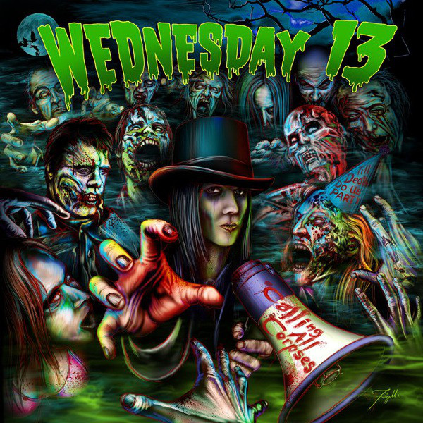 WEDNESDAY 13 - Calling All Corpses cover 