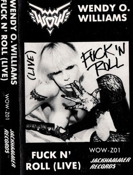 WENDY O. WILLIAMS - Fuck n' Roll (Live) cover 