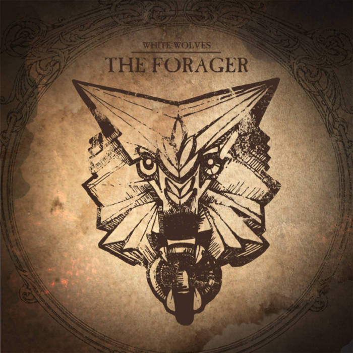 WHITE WOLVES - The Forager cover 