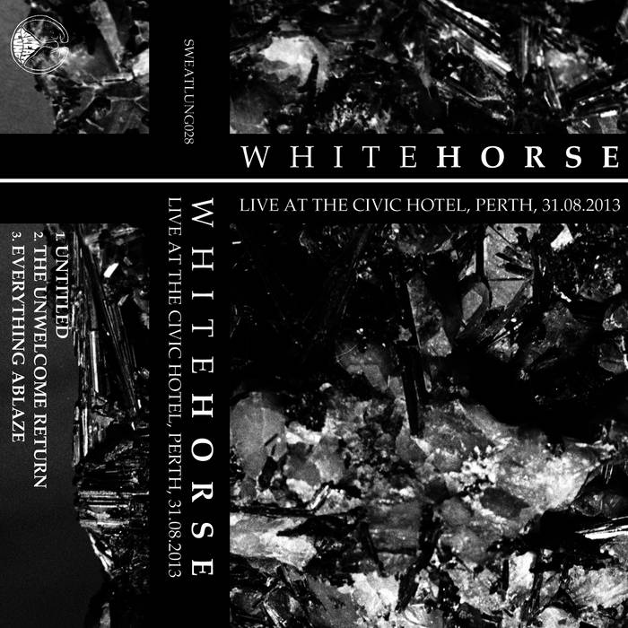WHITEHORSE - Live At The Civic Hotel, Perth, 31.08.2013 cover 