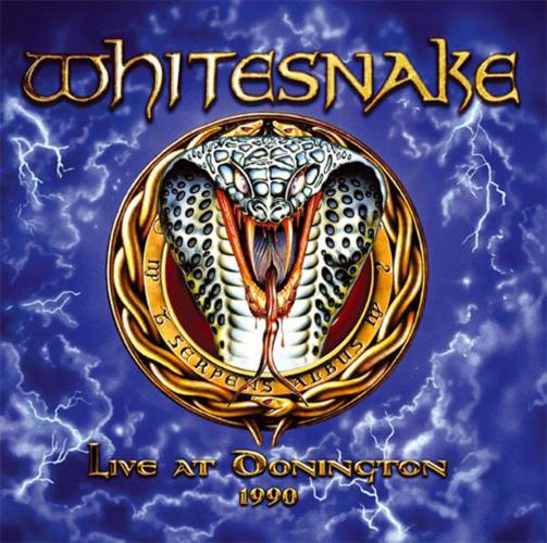 WHITESNAKE - Live At Donington 1990 cover 