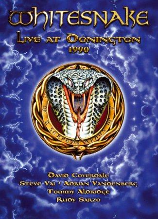 WHITESNAKE - Live At Donington 1990 cover 