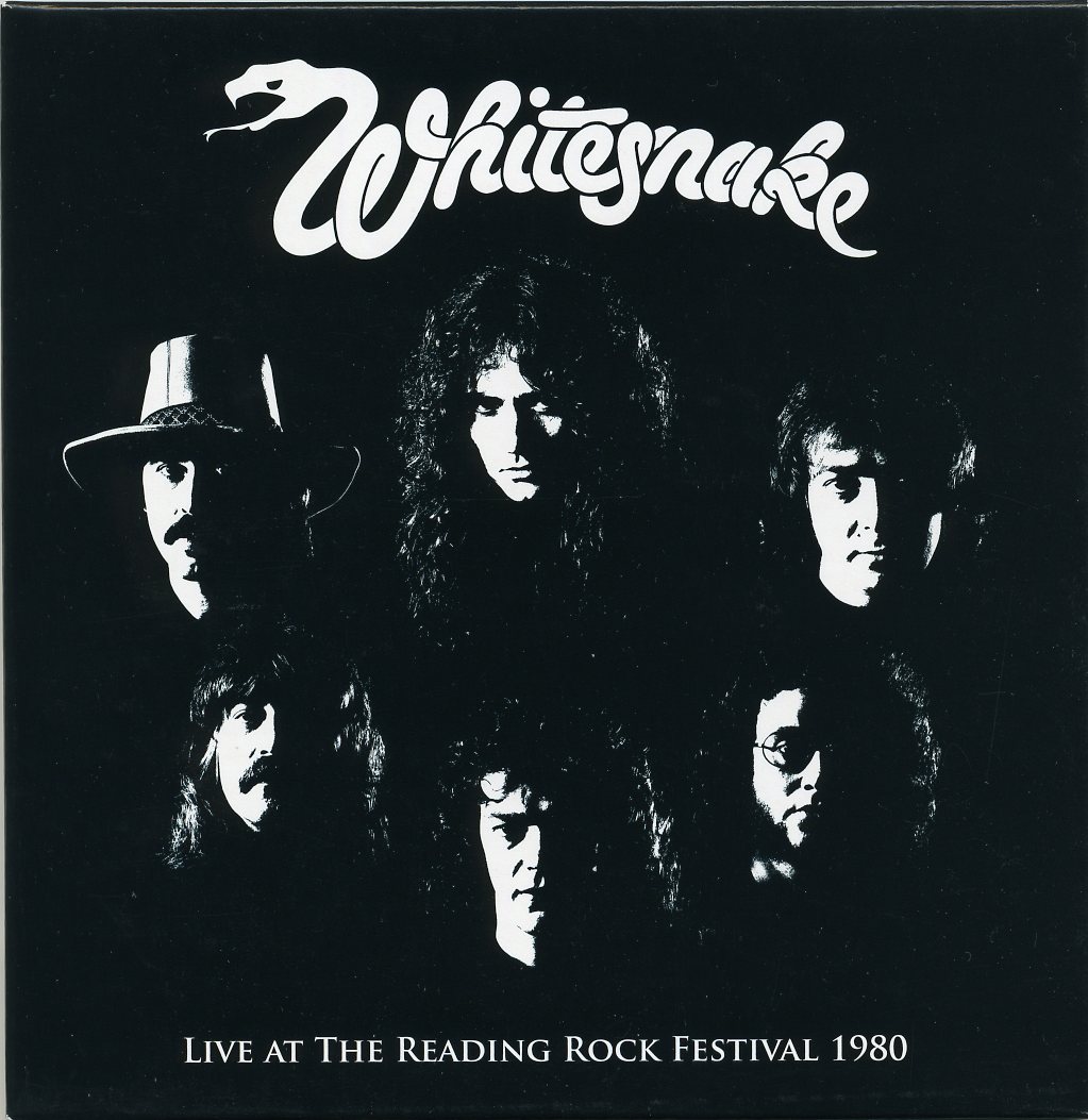 WHITESNAKE - Live At Reading Rock 1980 cover 