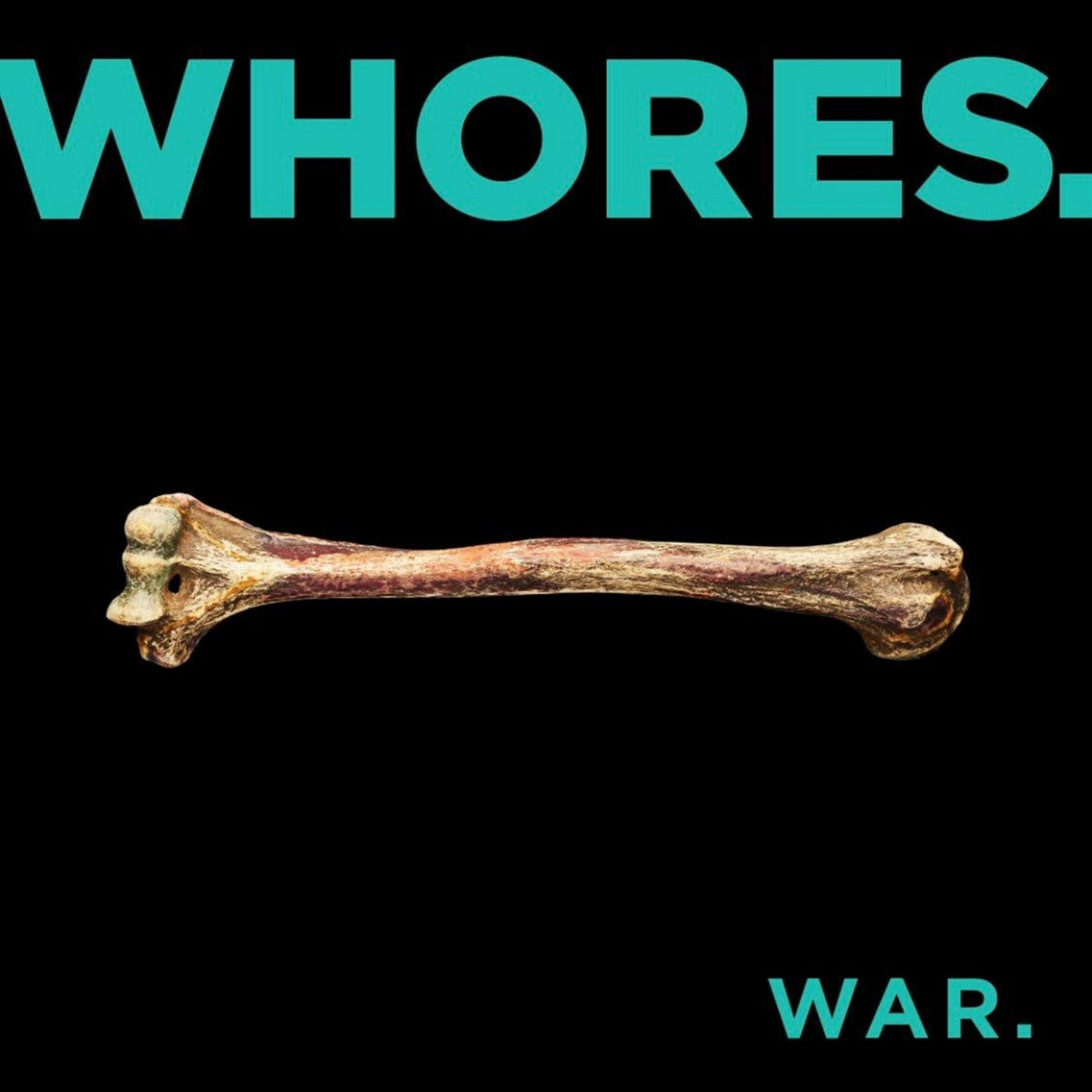 WHORES. - War. cover 