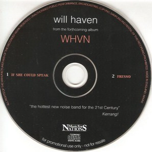 WILL HAVEN - WHVN cover 