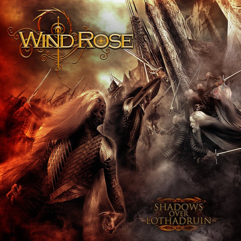 WIND ROSE - Shadows Over Lothadruin cover 