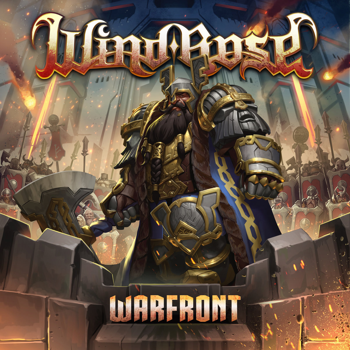 WIND ROSE - Warfront cover 