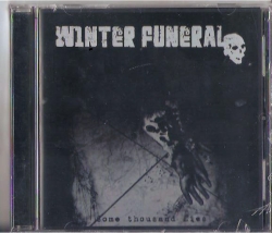 WINTER FUNERAL - Some Thousand Lies cover 
