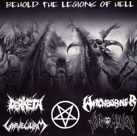 WITCHBURNER - Behold the Legions of Hell cover 