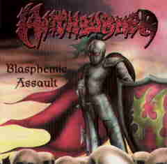 WITCHBURNER - Blasphemic Assault cover 