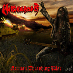 WITCHBURNER - German Thrashing War cover 