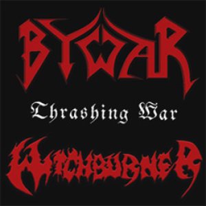 WITCHBURNER - thrashing War cover 