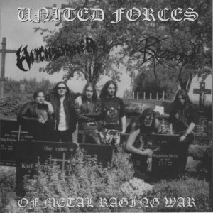 WITCHBURNER - United Forces of Metal Raging War cover 