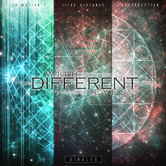 WITH DIFFERENT EYES - Singles cover 