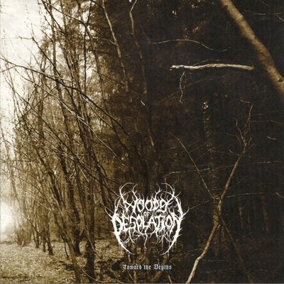 WOODS OF DESOLATION - Toward the Depths cover 
