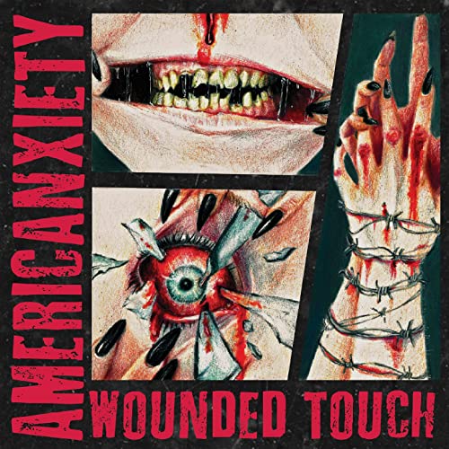 WOUNDED TOUCH - Americanxiety cover 