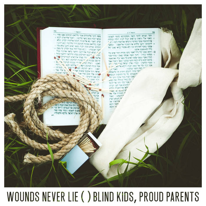 WOUNDS NEVER LIE - Blind Kids, Proud Parents cover 