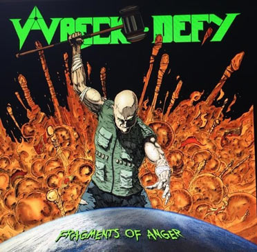 WRECK-DEFY - Fragments of Anger cover 