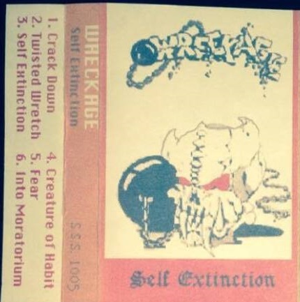 WRECKAGE (NV) - Self Extinction cover 