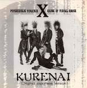 X JAPAN - Kurenai Original Japanese Version cover 