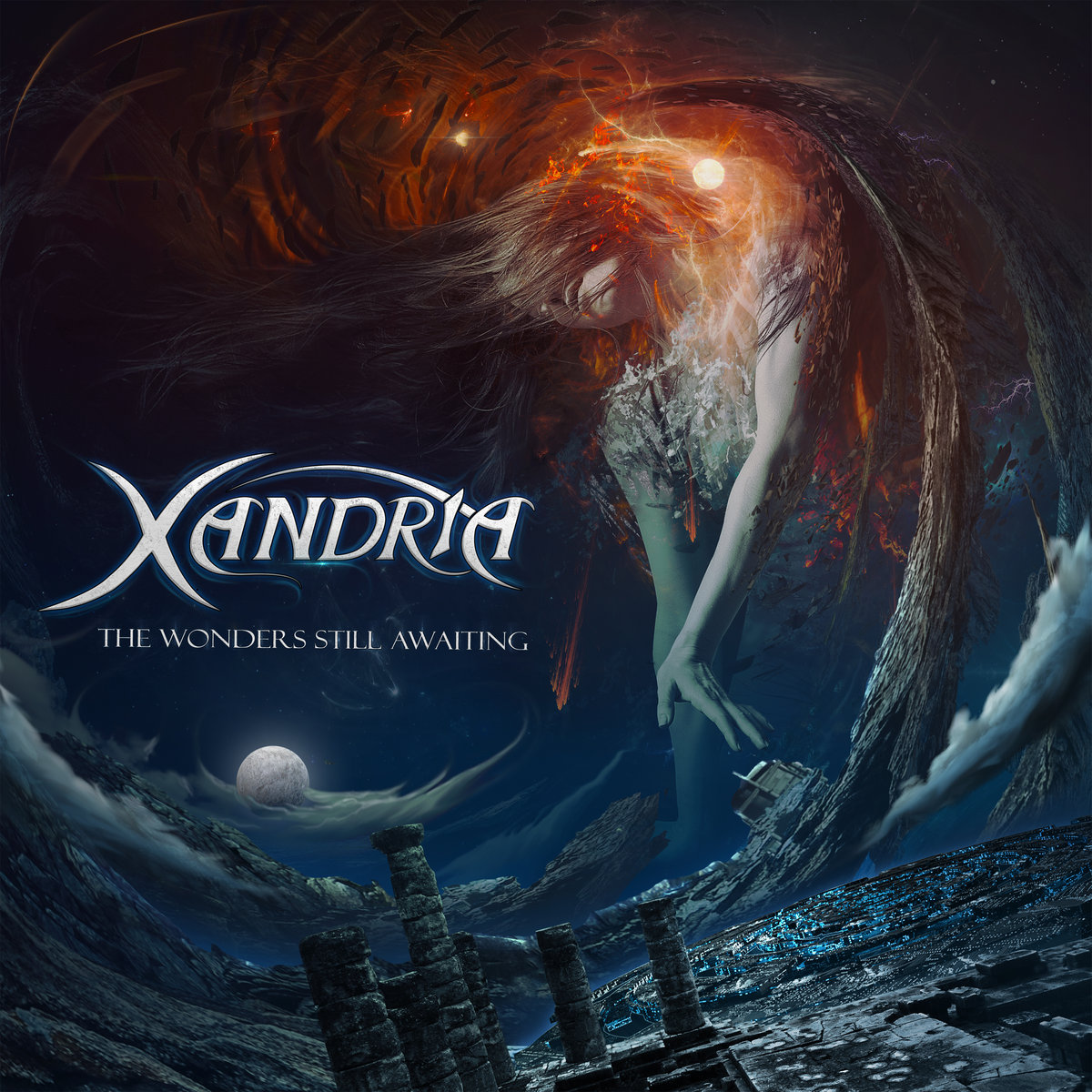 XANDRIA - The Wonders Still Awaiting cover 