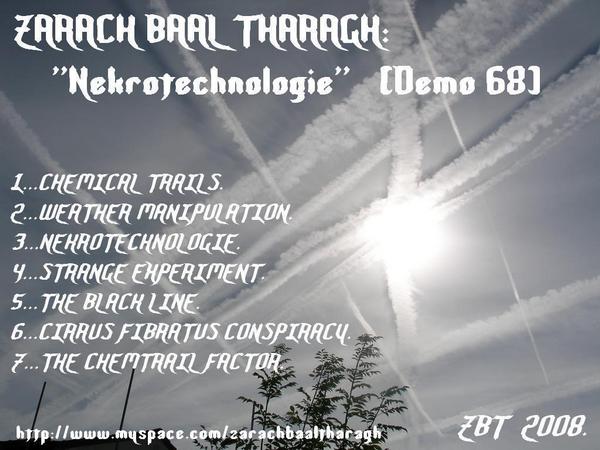 ZARACH 'BAAL' THARAGH - Demo 68 - Nekrotechnologie cover 