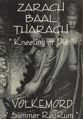 ZARACH 'BAAL' THARAGH - Zarach 'Baal' Tharagh / Volkemord cover 