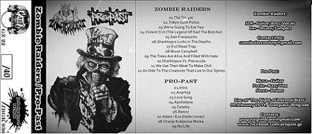ZOMBIE RAIDERS - Zombie Raiders/ Pro-Past cover 