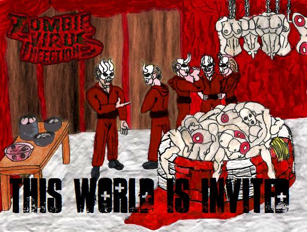 ZOMBIE VIRUS INFECTION - This World Is Invited cover 